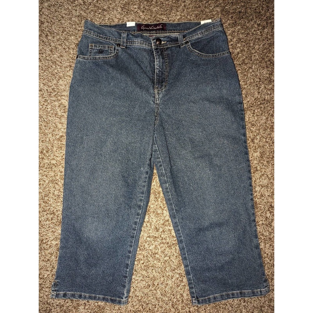 Gloria Vanderbilt Women's Amanda Capri Jeans Size 8